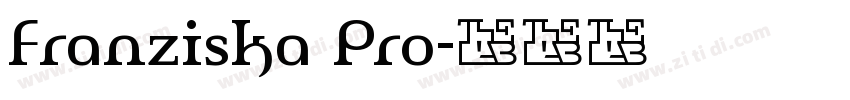 Franziska Pro字体转换